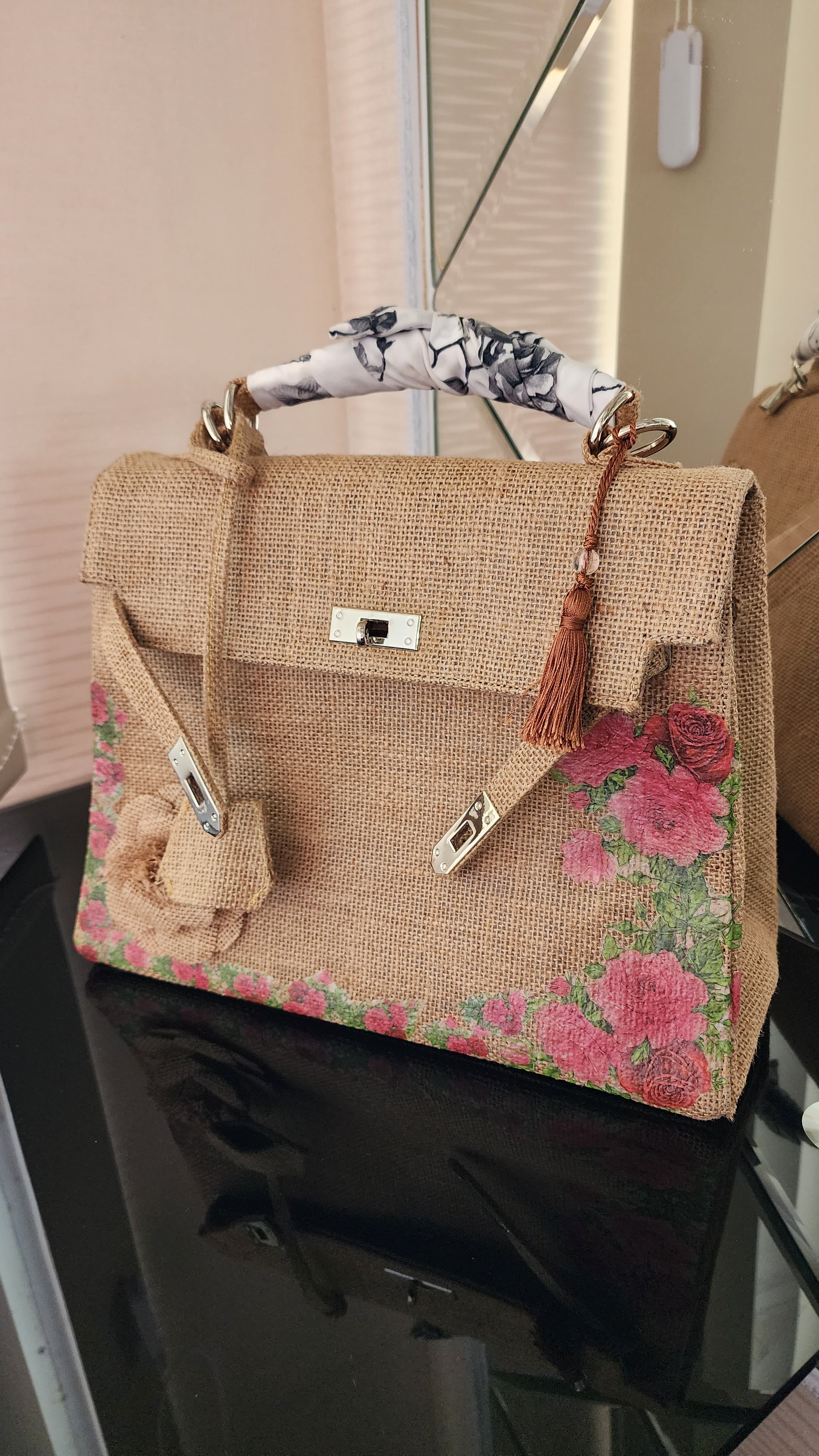 Amalfi Jute Bags with Rope Handle | Anju Jewelry