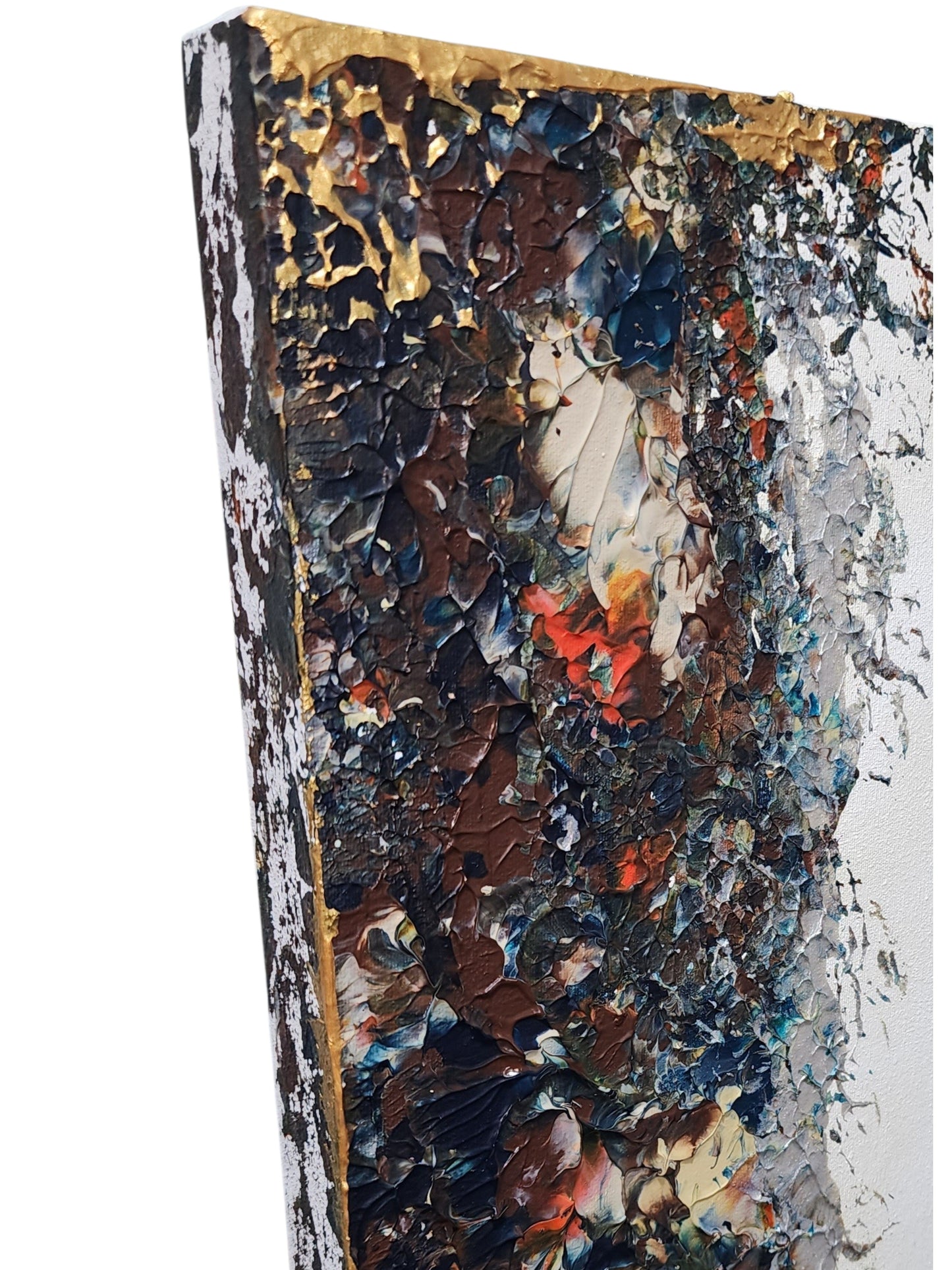 Surrender to the Infinite — Original Textured Acrylic Painting