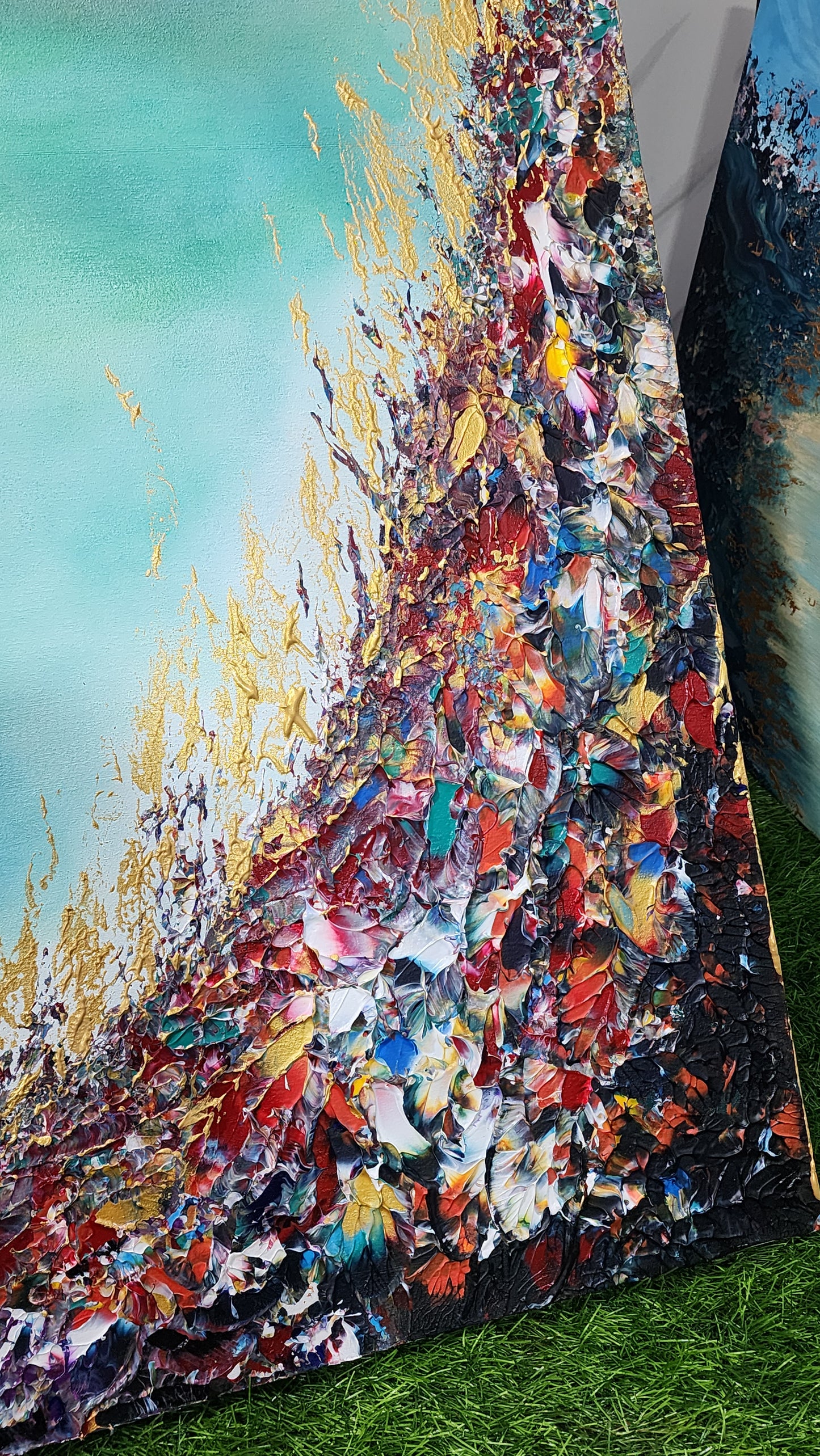 Before the World Knows His Name — Original Textured Acrylic Painting