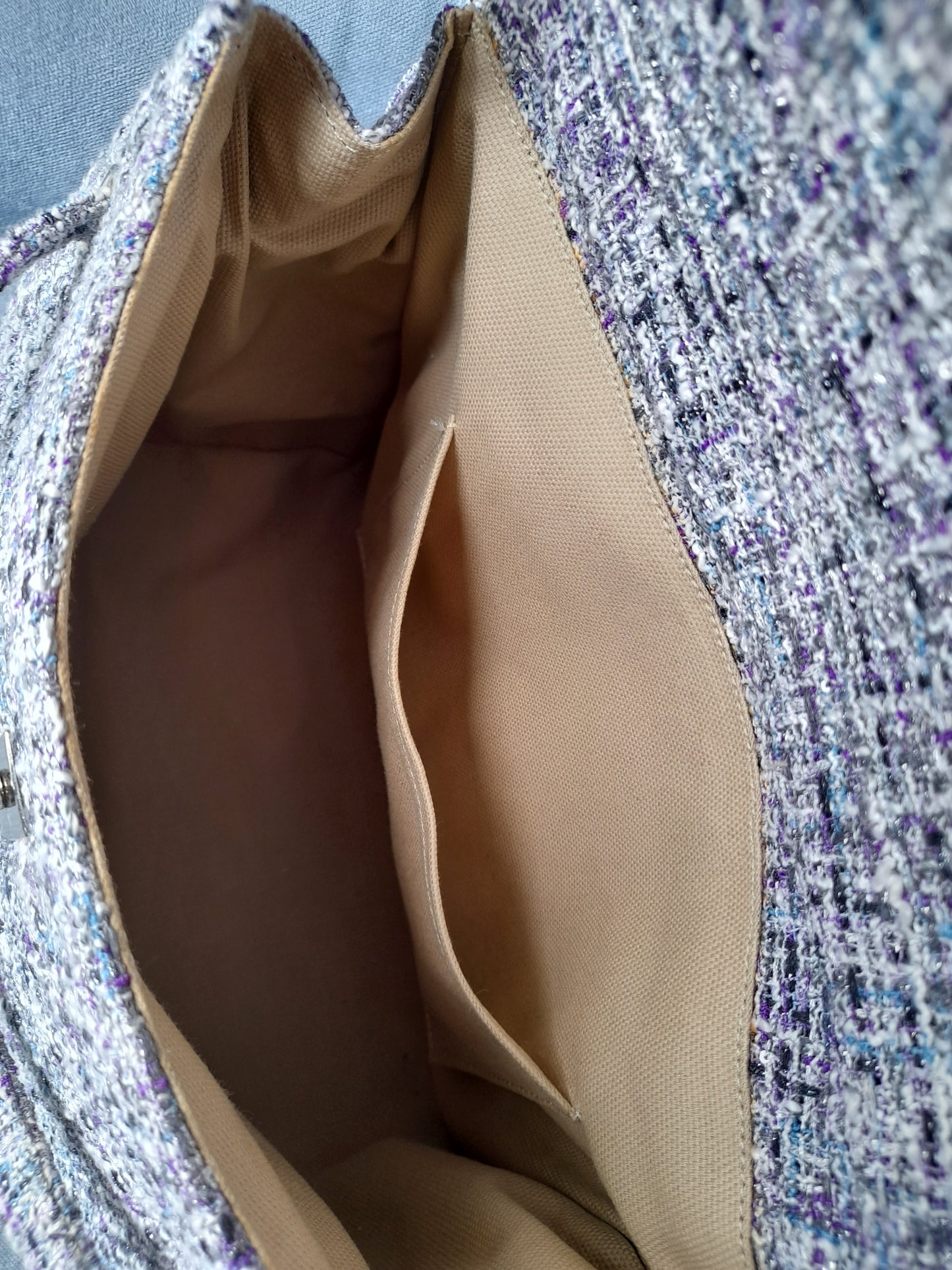 Handmade Tweed bag, Medium size (35cm)_style 23